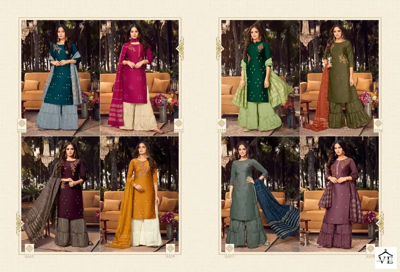 Anju Fabrics Ghoomer Vol 2 Bamber Silk Wholesale Readymade Suits Catalog — Wholesale Salwar Suits, MPA wholesale from Surat — view 5