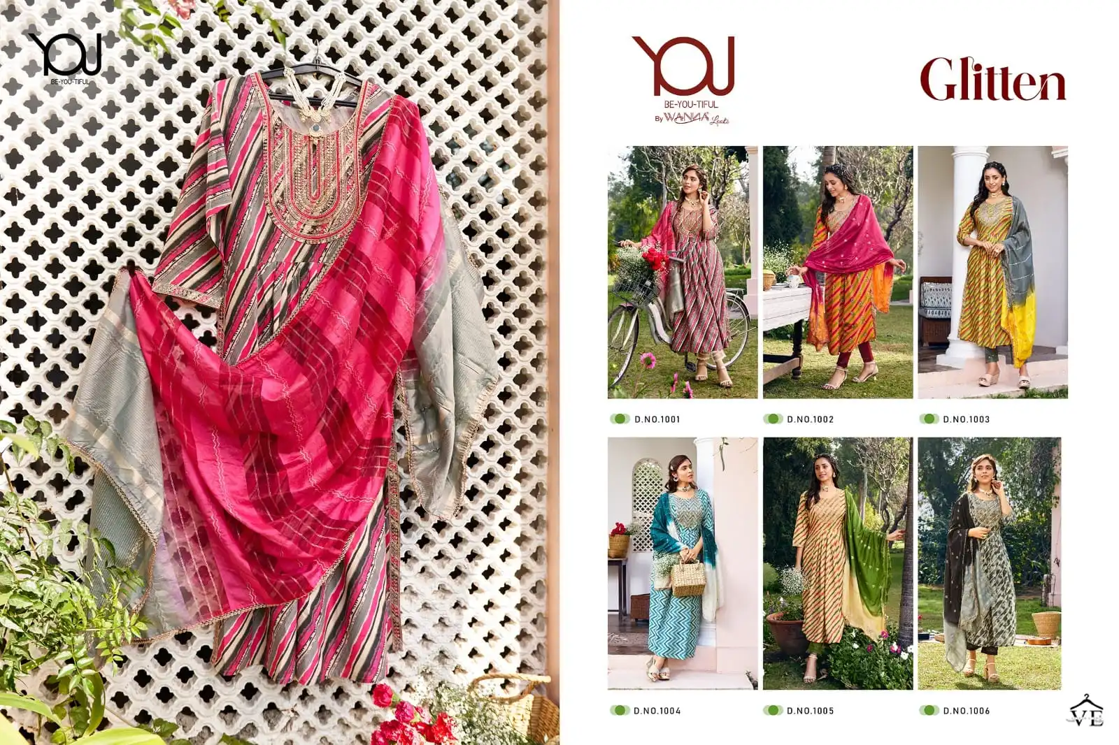 Wanna Glitter Heavy Quality Pure Cotton Wholesale Readymade Suits Catalog — Wholesale Salwar Suits, MPA wholesale from Surat — view 6