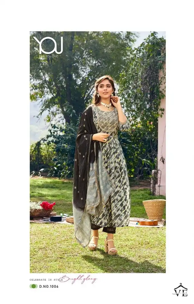 Wanna Glitter Heavy Quality Pure Cotton Wholesale Readymade Suits Catalog — Wholesale Salwar Suits, MPA wholesale from Surat - Gallery Image 4