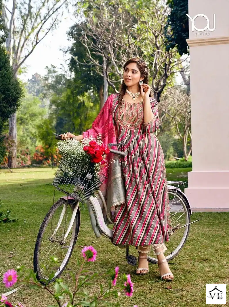 Wanna Glitter Heavy Quality Pure Cotton Wholesale Readymade Suits Catalog — Wholesale Salwar Suits, MPA wholesale from Surat - Gallery Image 5