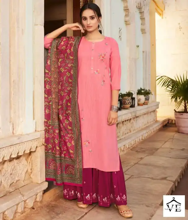 Kalaroop Glorious Fancy Fabric Wholesale Readymade Salwar Suit Catalog — Wholesale Salwar Suits, MPA wholesale from Surat — view 1