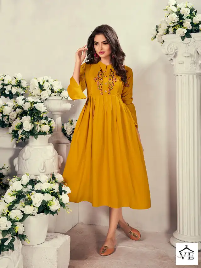 Vardan Designer Good News 14Kg Heavy Rayon Wholesale Kurti Catalog — Wholesale Kurtis, MPA wholesale from Surat - Gallery Image 2