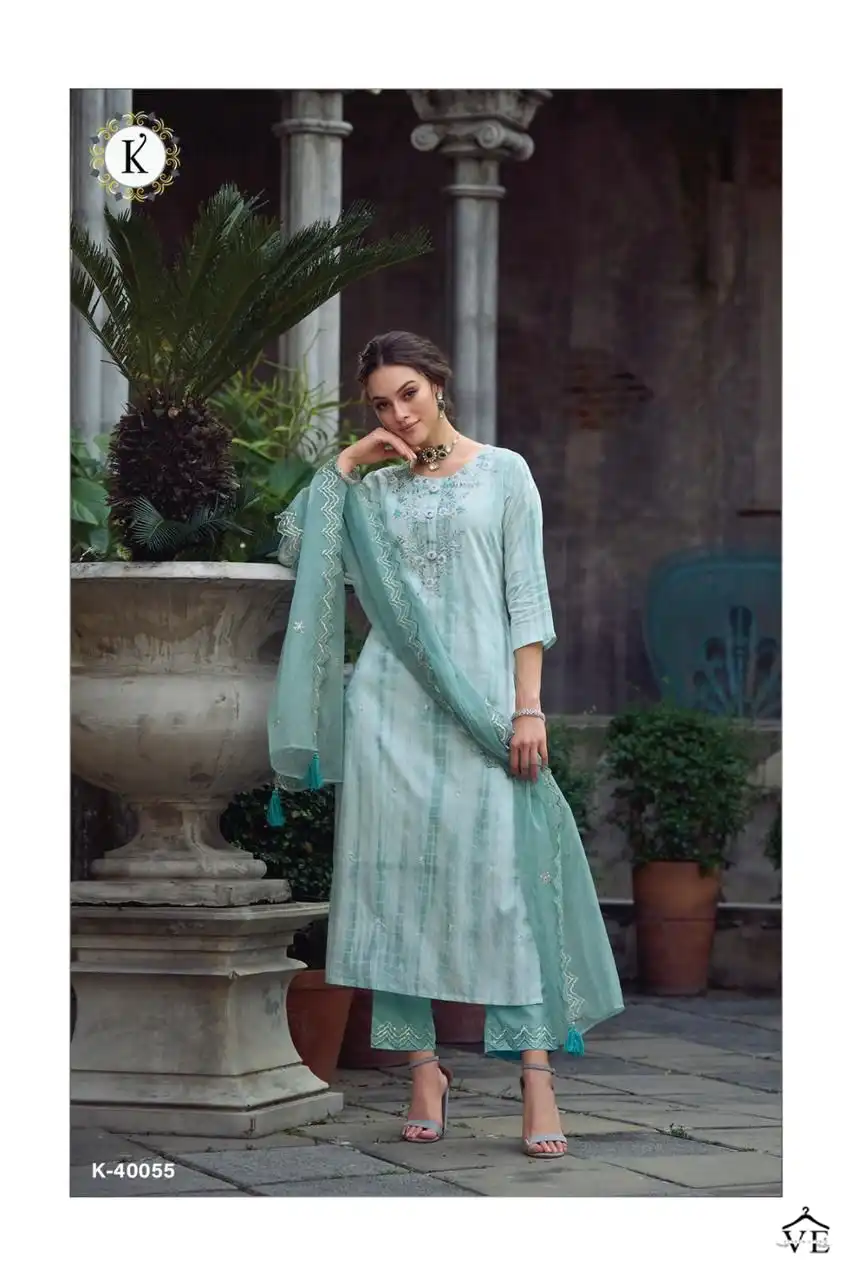 Kailee Fashion Gulal Pure Viscose Muslin Wholesale Readymade Suits Catalog — Wholesale Salwar Suits, MPA wholesale from Surat - Gallery Image 4