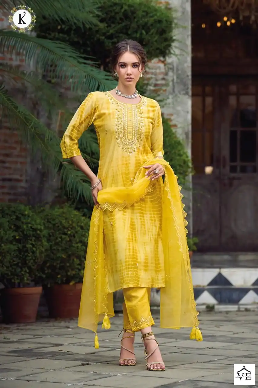 Kailee Fashion Gulal Pure Viscose Muslin Wholesale Readymade Suits Catalog — Wholesale Salwar Suits, MPA wholesale from Surat - Gallery Image 5