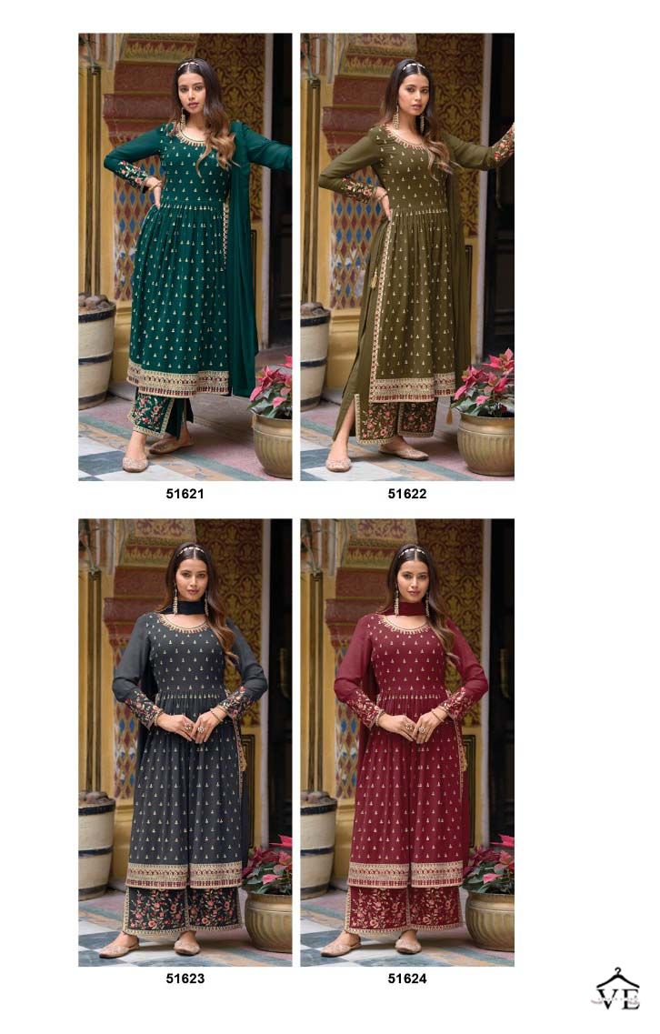 Ajraa Hiva Vol 7 Georgette Wholesale Designer Readymade Salwar Suit Catalog — Wholesale Salwar Suits, MPA wholesale from Surat — view 5
