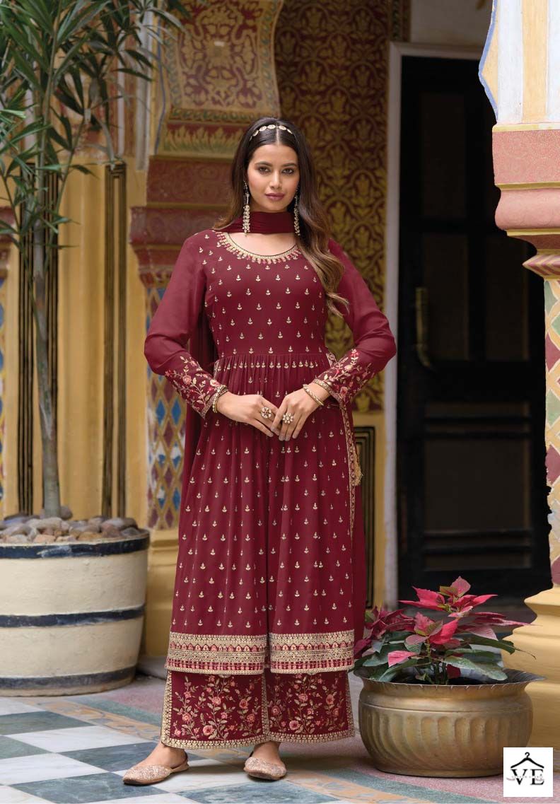 Ajraa Hiva Vol 7 Georgette Wholesale Designer Readymade Salwar Suit Catalog — Wholesale Salwar Suits, MPA wholesale from Surat - Gallery Image 2