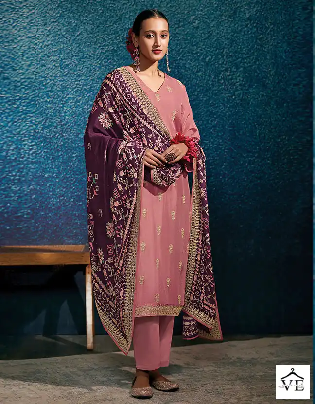 Kimora Laddo Heavy Georgette Wholesale Designer Suit Catalog — Wholesale Salwar Suits, MPA wholesale from Surat — view 1