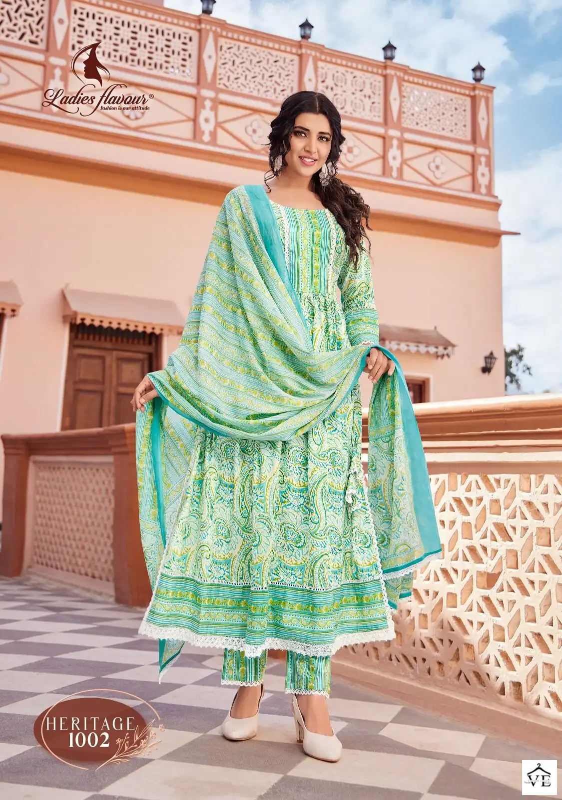 Ladies Flavour Heritage Pure Cotton Wholesale Readymade Salwar Suit Catalog — Wholesale Salwar Suits, MPA wholesale from Surat - Gallery Image 4