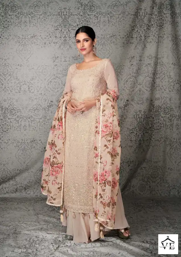 Sayuri Iqraar Real Georgette Wholesale Readymade Salwar Suit Catalog — Wholesale Salwar Suits, Sayuri Designer wholesale from Surat - Gallery Image 4