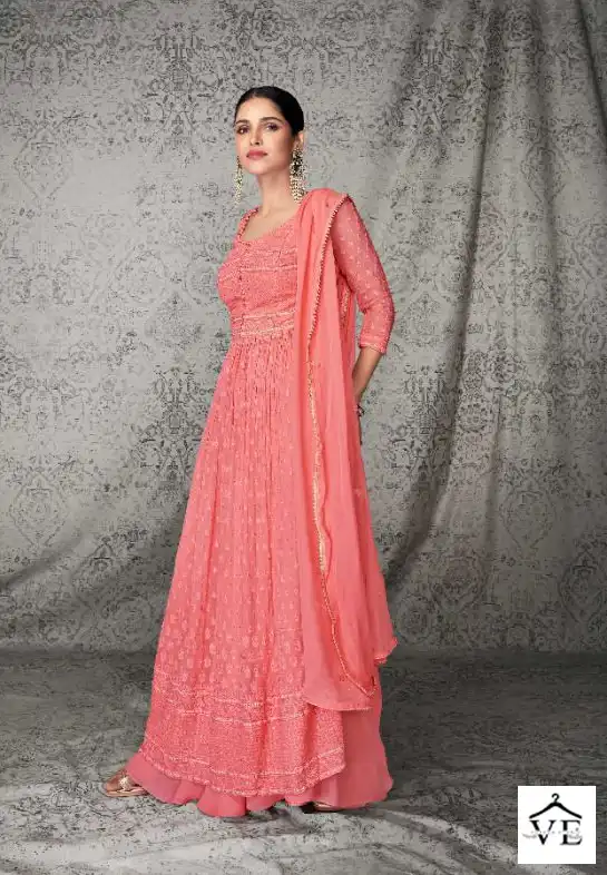 Sayuri Iqraar Real Georgette Wholesale Readymade Salwar Suit Catalog — Wholesale Salwar Suits, Sayuri Designer wholesale from Surat - Gallery Image 3