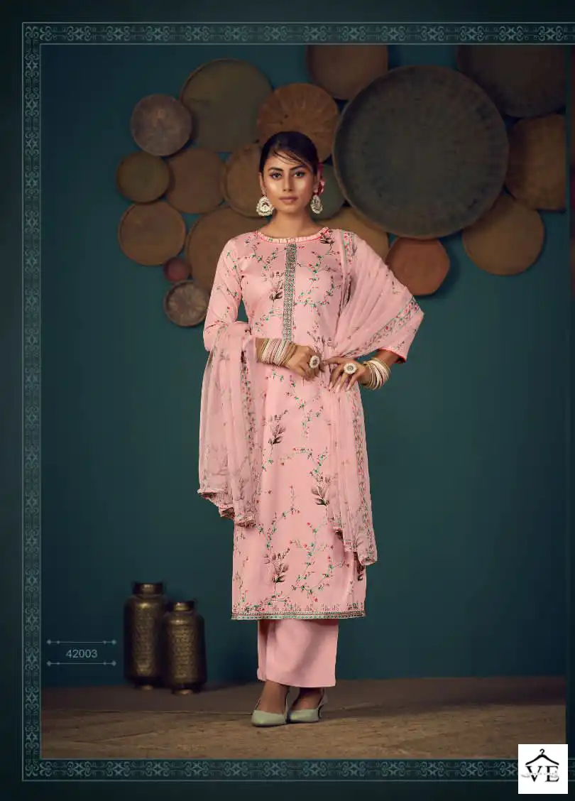 Siyoni Ishana Vol 2 Pure Heavy Jam Wholesale Salwar Suit Catalog — Wholesale Salwar Suits, MPA wholesale from Surat - Gallery Image 7