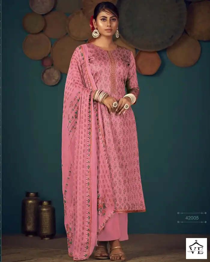 Siyoni Ishana Vol 2 Pure Heavy Jam Wholesale Salwar Suit Catalog — Wholesale Salwar Suits, MPA wholesale from Surat — view 1