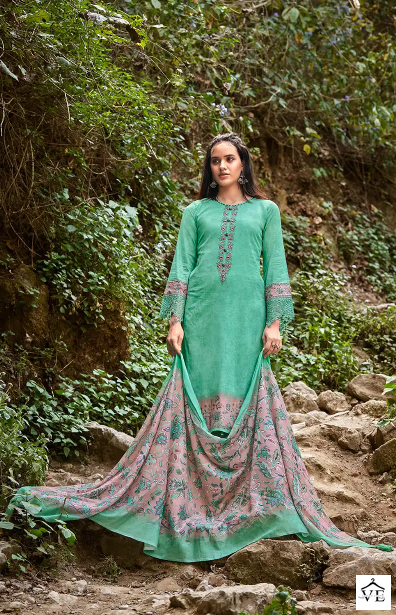 Rang Ivory Pure Lawn Cotton Wholesale Salwar Suit Catalog — Wholesale Salwar Suits, MPA wholesale from Surat - Gallery Image 5