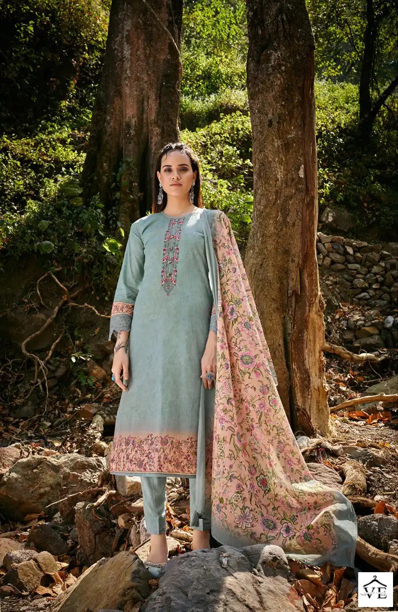 Rang Ivory Pure Lawn Cotton Wholesale Salwar Suit Catalog — Wholesale Salwar Suits, MPA wholesale from Surat - Gallery Image 8