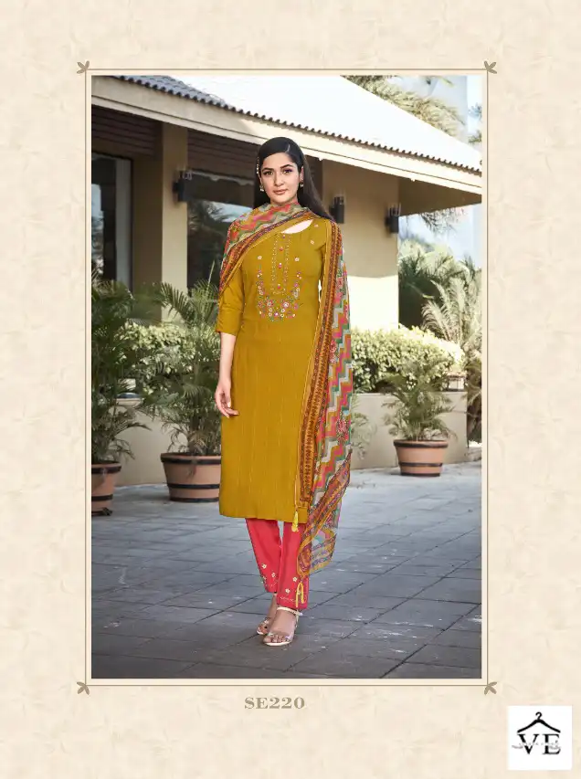Vastrikaa Inayat Fancy Rayon Wholesale Readymade Salwar Suit Catalog — Wholesale Salwar Suits, MPA wholesale from Surat - Gallery Image 3