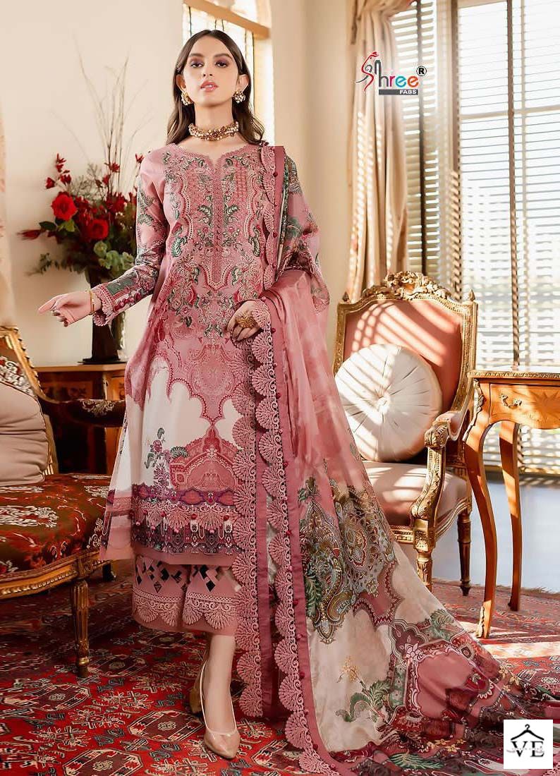 Shree Fabs Jade Bliss Lawn Collection Vol 3 Cotton Wholesale Pakistani Salwar Suit Catalog — Wholesale Salwar Suits, MPA wholesale from Surat - Gallery Image 2