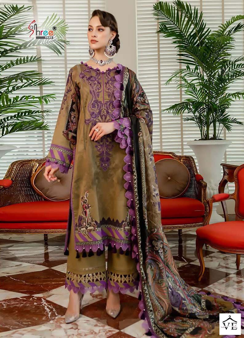 Shree Fabs Jade Bliss Lawn Collection Vol 3 Cotton Wholesale Pakistani Salwar Suit Catalog — Wholesale Salwar Suits, MPA wholesale from Surat - Gallery Image 7