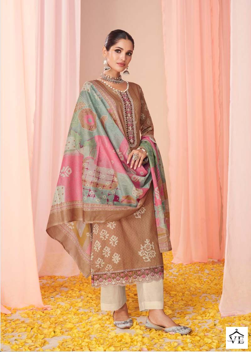 Mumtaz Arts Jaipuri Adaah Vol 3 Lawn Cotton Wholesale Salwar Suit Catalog — Wholesale Salwar Suits, MPA wholesale from Surat - Gallery Image 2