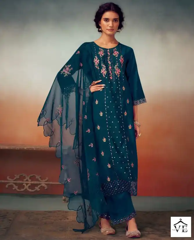Vink Jashn Pure Viscose Muslin Wholesale Readymade Salwar Suit Catalog — Wholesale Salwar Suits, MPA wholesale from Surat — view 1