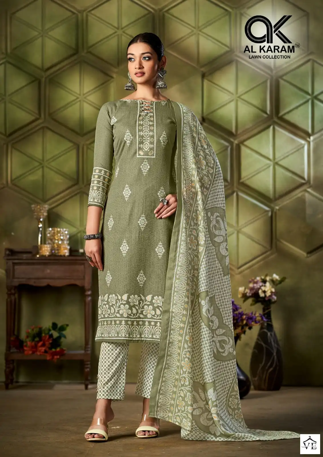 Al Karam Johra Premium Collection Pure Soft Cotton Wholesale Pakistani Salwar Suit Catalog — Wholesale Salwar Suits, Alkaram wholesale from Surat - Gallery Image 6
