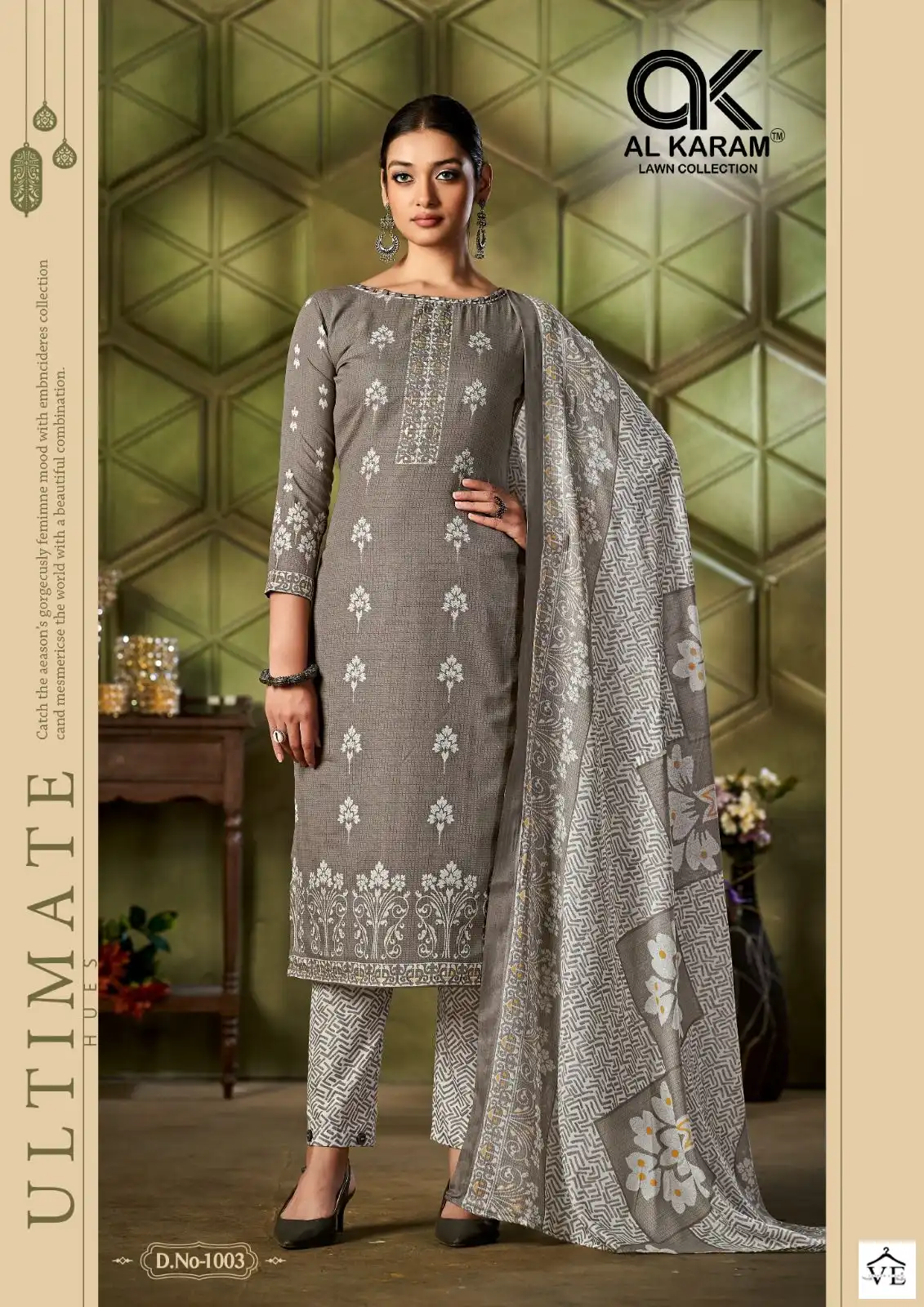 Al Karam Johra Premium Collection Pure Soft Cotton Wholesale Pakistani Salwar Suit Catalog — Wholesale Salwar Suits, Alkaram wholesale from Surat - Gallery Image 8