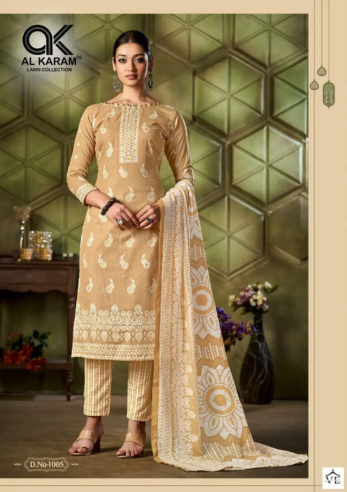 Al Karam Johra Premium Collection Pure Soft Cotton Wholesale Pakistani Salwar Suit Catalog — Wholesale Salwar Suits, Alkaram wholesale from Surat - Gallery Image 9