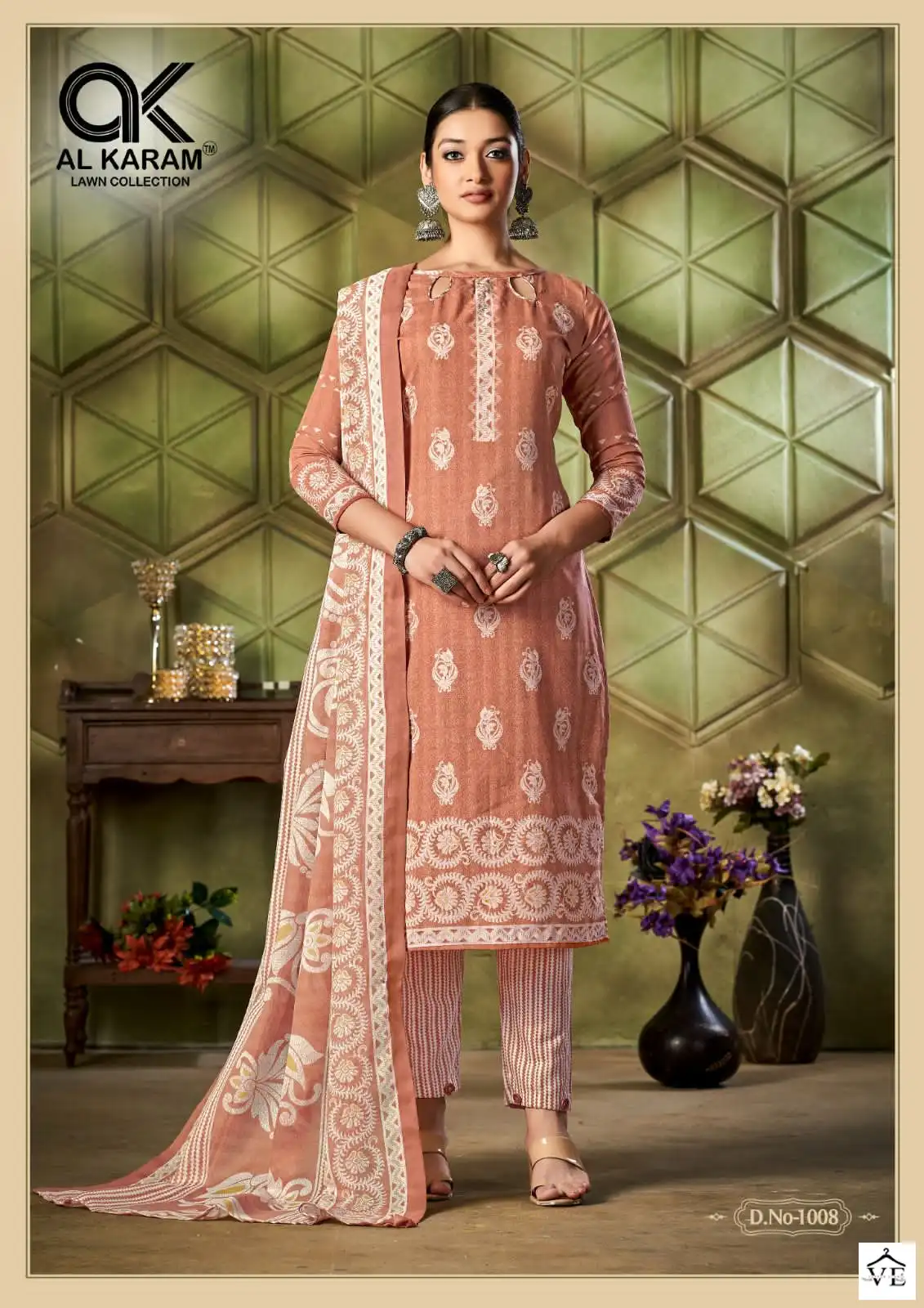 Al Karam Johra Premium Collection Pure Soft Cotton Wholesale Pakistani Salwar Suit Catalog — Wholesale Salwar Suits, Alkaram wholesale from Surat - Gallery Image 4