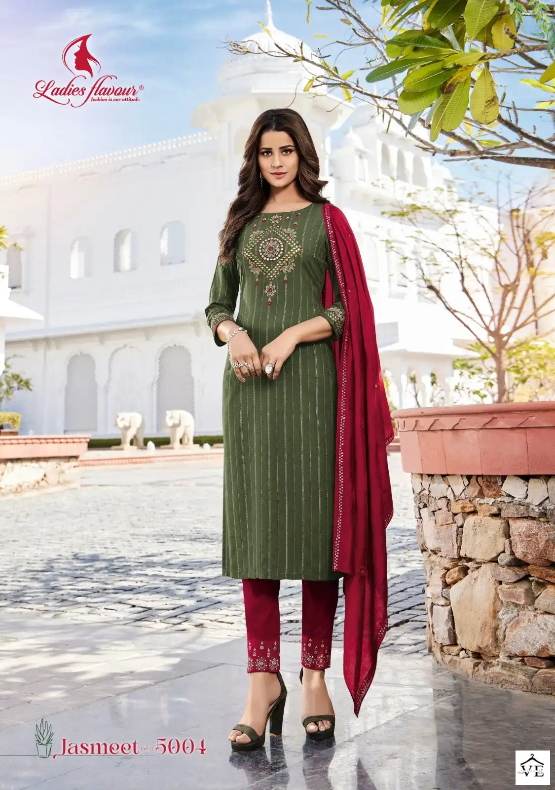 Ladies Flavour Jasmeet Vol 4 14 Kg Rayon Wholesale Readymade Suits Catalog — Wholesale Salwar Suits, MPA wholesale from Surat - Gallery Image 5