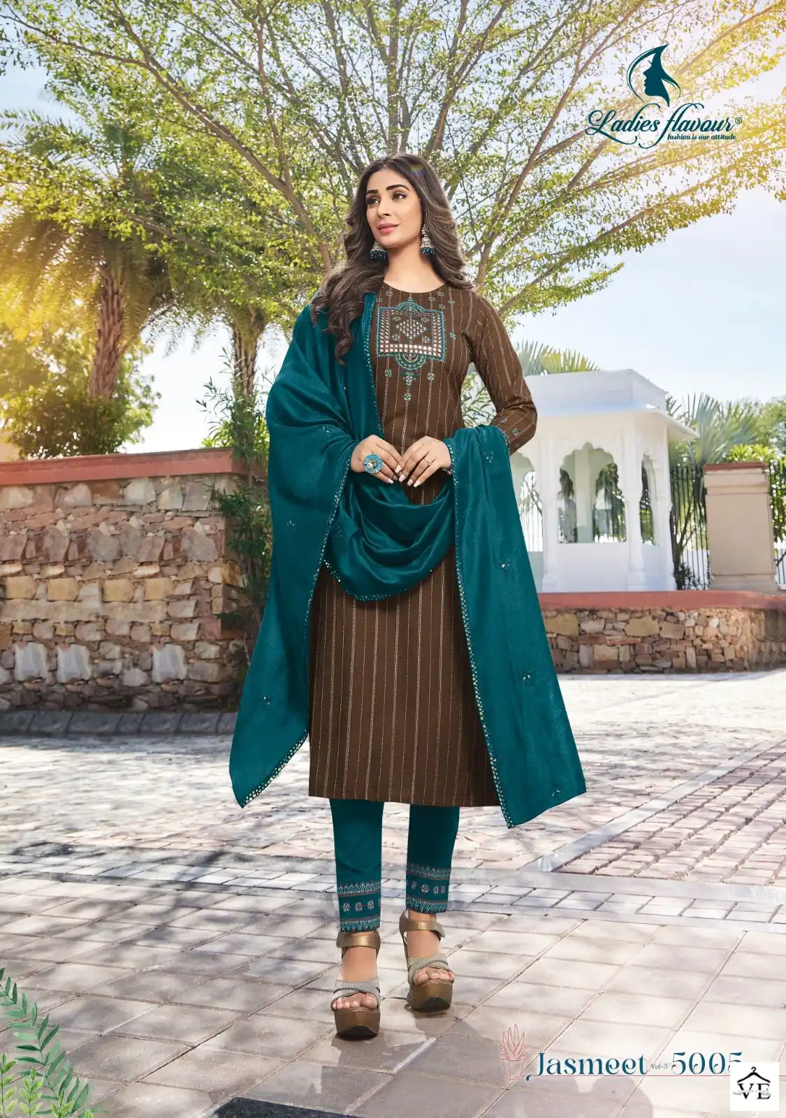 Ladies Flavour Jasmeet Vol 4 14 Kg Rayon Wholesale Readymade Suits Catalog — Wholesale Salwar Suits, MPA wholesale from Surat - Gallery Image 6