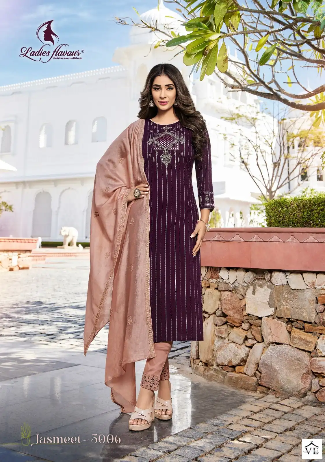 Ladies Flavour Jasmeet Vol 4 14 Kg Rayon Wholesale Readymade Suits Catalog — Wholesale Salwar Suits, MPA wholesale from Surat - Gallery Image 2