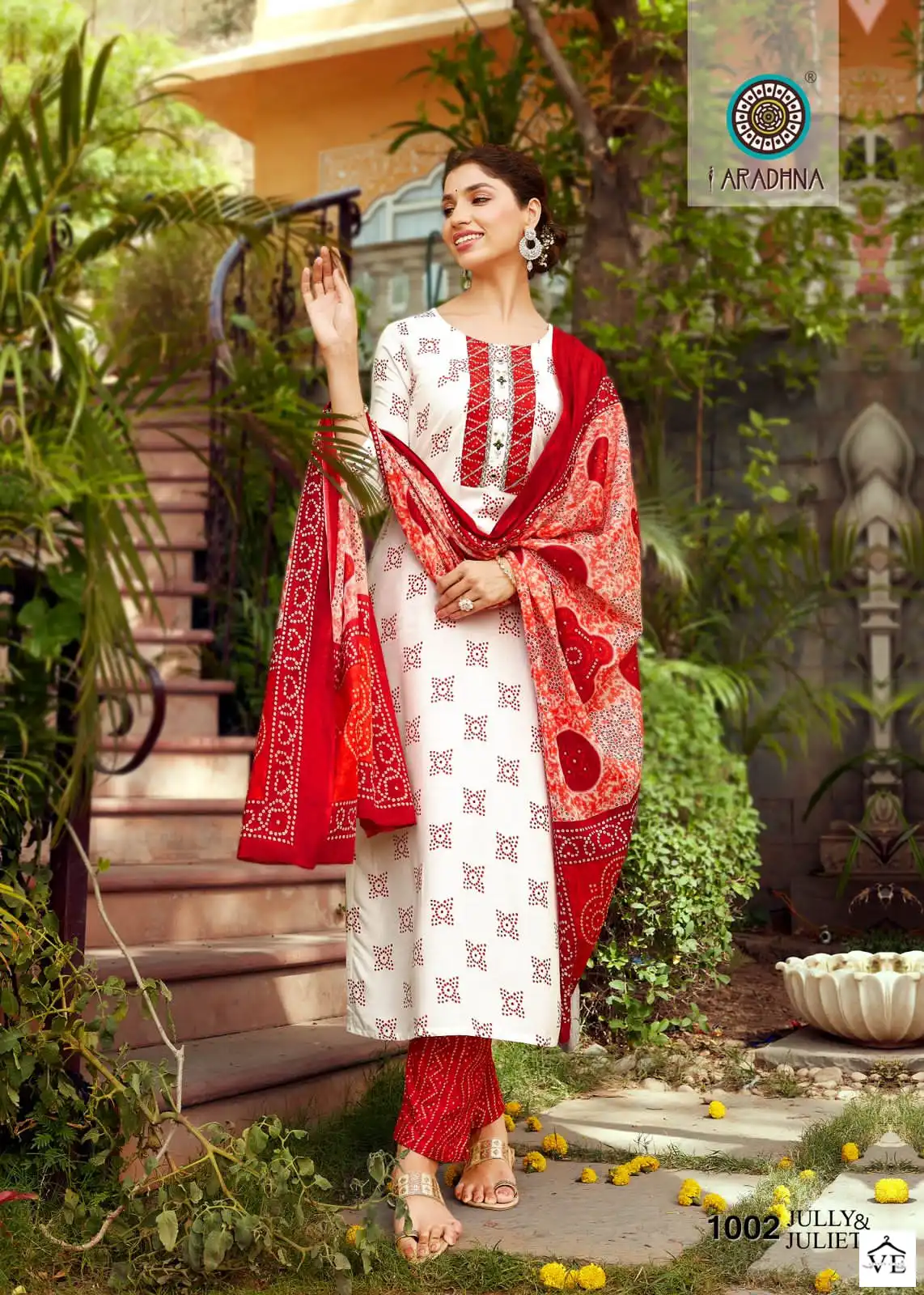Aradhna Jully & Juliet Vol 1 Rayon Wholesale Readymade Suit Catalog — Wholesale Salwar Suits, MPA wholesale from Surat - Gallery Image 3