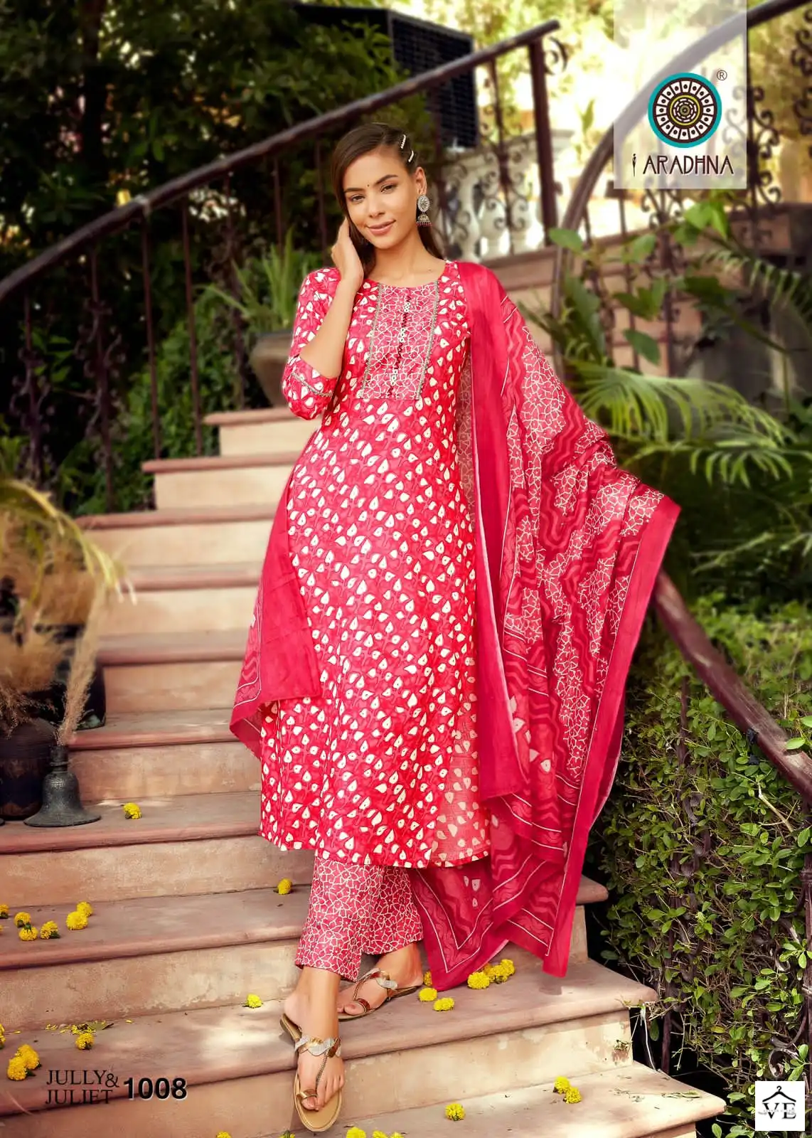 Aradhna Jully & Juliet Vol 1 Rayon Wholesale Readymade Suit Catalog — Wholesale Salwar Suits, MPA wholesale from Surat - Gallery Image 4