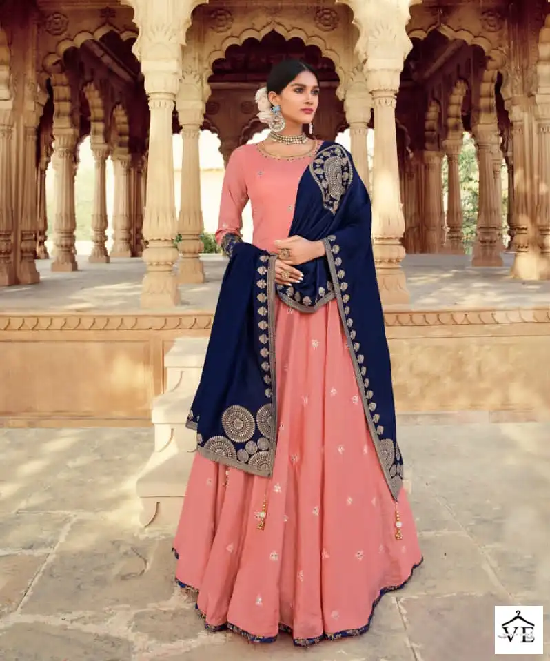 Virasat Kadambari Fancy Wholesale Designer Gown Catalog — Wholesale Salwar Suits, MPA wholesale from Surat - Gallery Image 6