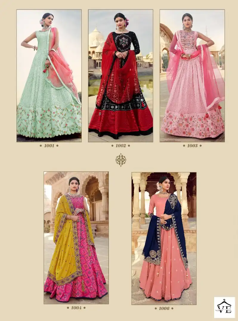 Virasat Kadambari Fancy Wholesale Designer Gown Catalog — Wholesale Salwar Suits, MPA wholesale from Surat — view 8