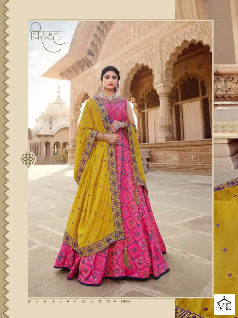Virasat Kadambari Fancy Wholesale Designer Gown Catalog — Wholesale Salwar Suits, MPA wholesale from Surat - Gallery Image 5