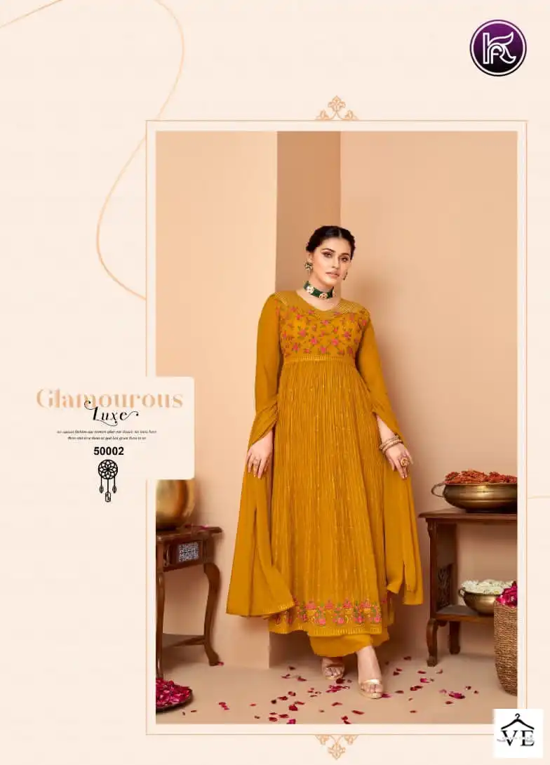 Kala Fashion Kala Nayra Boolming Gorgette Wholesale Readymade Designer Suit Catalog — Wholesale Salwar Suits, MPA wholesale from Surat - Gallery Image 5