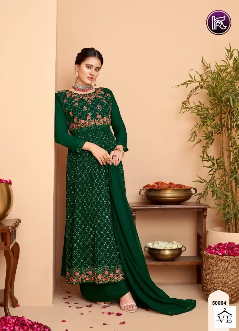 Kala Fashion Kala Nayra Boolming Gorgette Wholesale Readymade Designer Suit Catalog — Wholesale Salwar Suits, MPA wholesale from Surat - Gallery Image 3