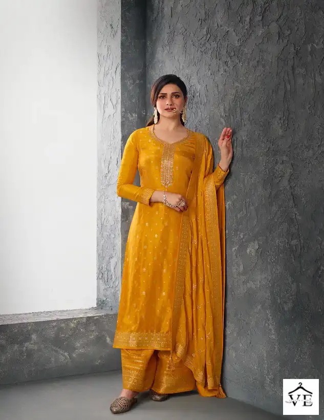 Vinay Kaseesh Glazze-2 Dola Jacquard Wholesale Designer Suit Catalog — Wholesale Salwar Suits, MPA wholesale from Surat - Gallery Image 3