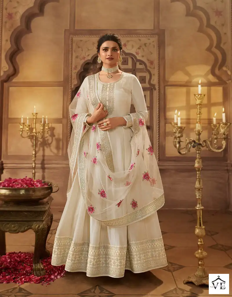 Vinay Kaseesh - Noor Mahal Dola Silk Wholesale Designer Salwar Suit Catalog — Wholesale Salwar Suits, MPA wholesale from Surat - Gallery Image 6
