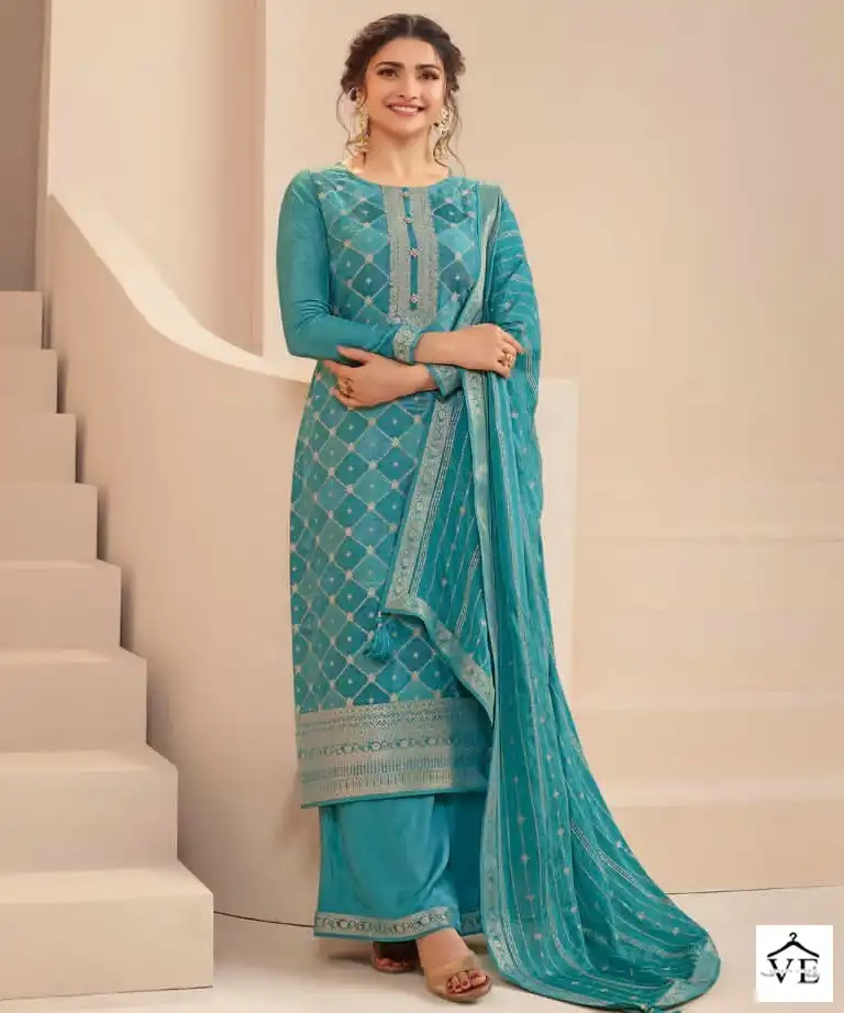 Vinay Kaseesh - Saavi Dola Jacquard Wholesale Designer Suit Catalog — Wholesale Salwar Suits, MPA wholesale from Surat — view 1