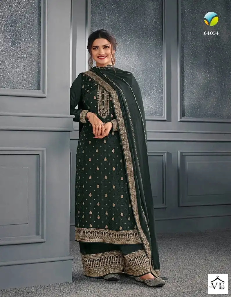 Vinay Kaseesh - Soha-2 Dola Jacquard Wholesale Designer Suit Catalog — Wholesale Salwar Suits, MPA wholesale from Surat - Gallery Image 6