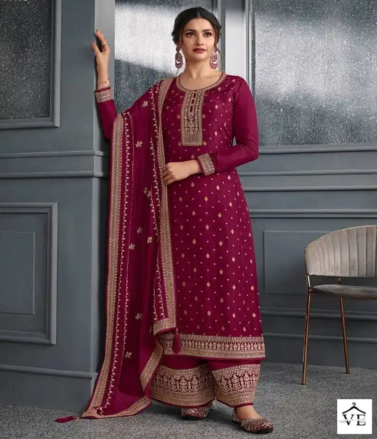 Vinay Kaseesh - Soha-2 Dola Jacquard Wholesale Designer Suit Catalog — Wholesale Salwar Suits, MPA wholesale from Surat — view 1