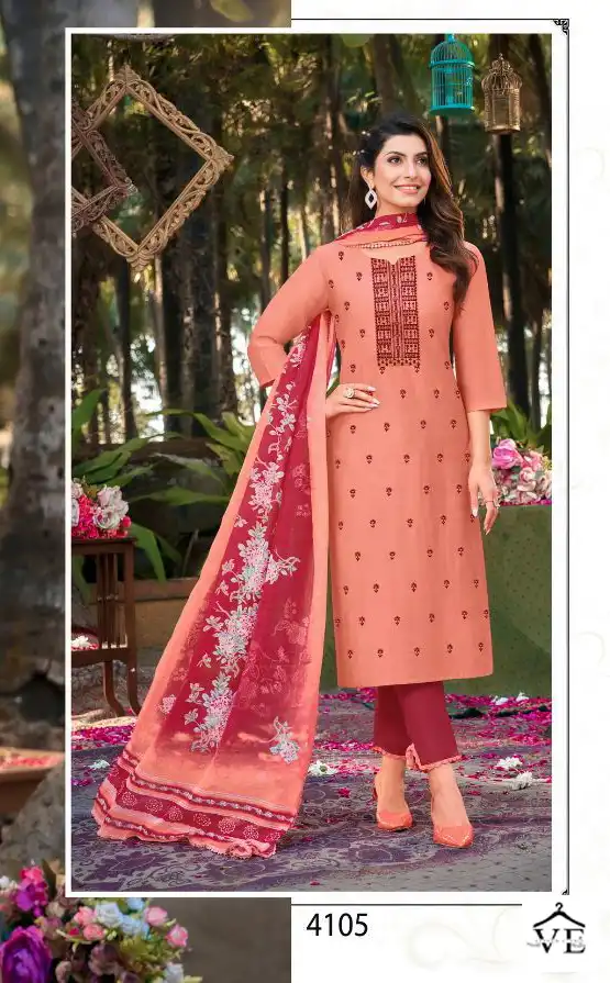 Kasmeera Kiaara Super P V Silk Wholesale Readymade Suit Catalog — Wholesale Salwar Suits, MPA wholesale from Surat - Gallery Image 5