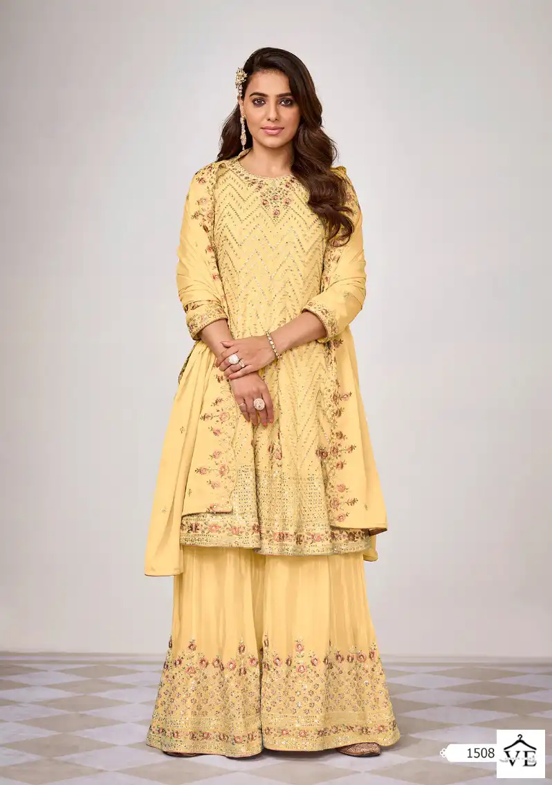 Eba Lifestyle Kiara Heavy Chinon Wholesale Readymade Designer Suits Catalog — Wholesale Salwar Suits, Eba Lifestyle wholesale from Surat - Gallery Image 2
