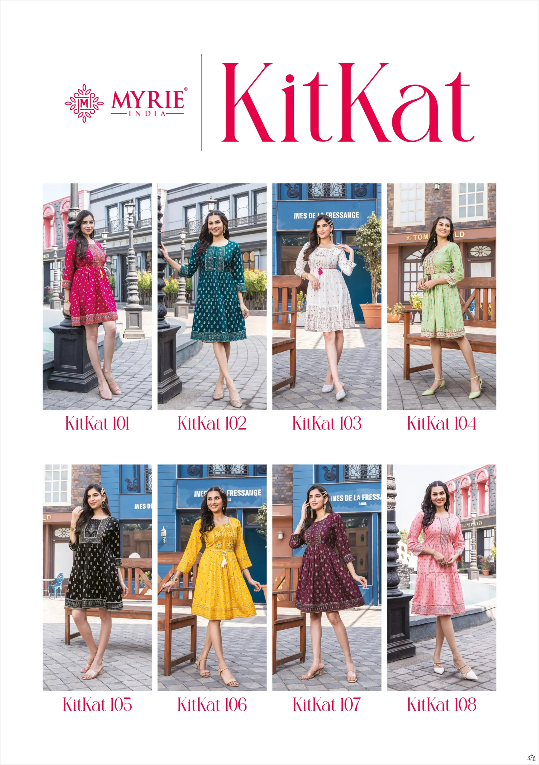 Mayrie Kitkat Heavy Rayon Wholesale Kurti Catalog — Wholesale Kurtis, MPA wholesale from Surat — view 8