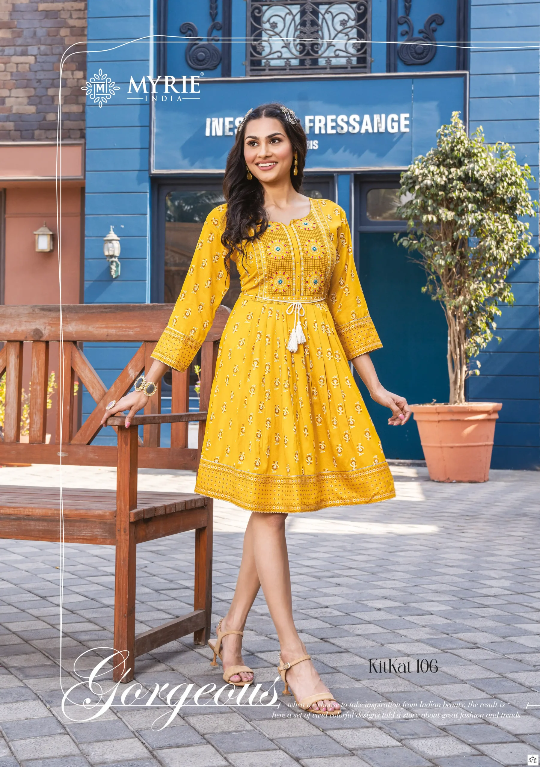 Mayrie Kitkat Heavy Rayon Wholesale Kurti Catalog — Wholesale Kurtis, MPA wholesale from Surat - Gallery Image 3