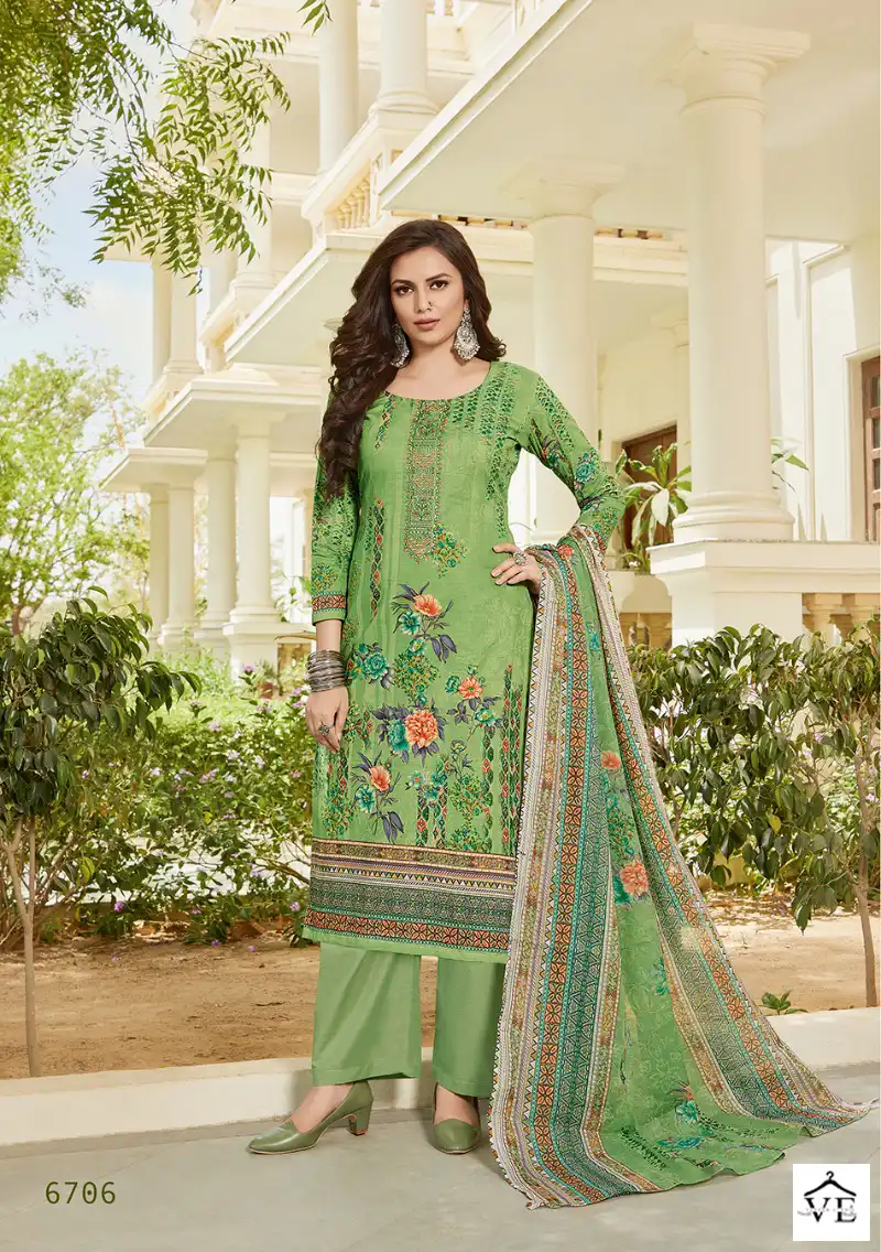 Kalakriti Mysha Pure Cotton Wholesale Salwar Suit Catalog — Wholesale Salwar Suits, MPA wholesale from Surat - Gallery Image 2