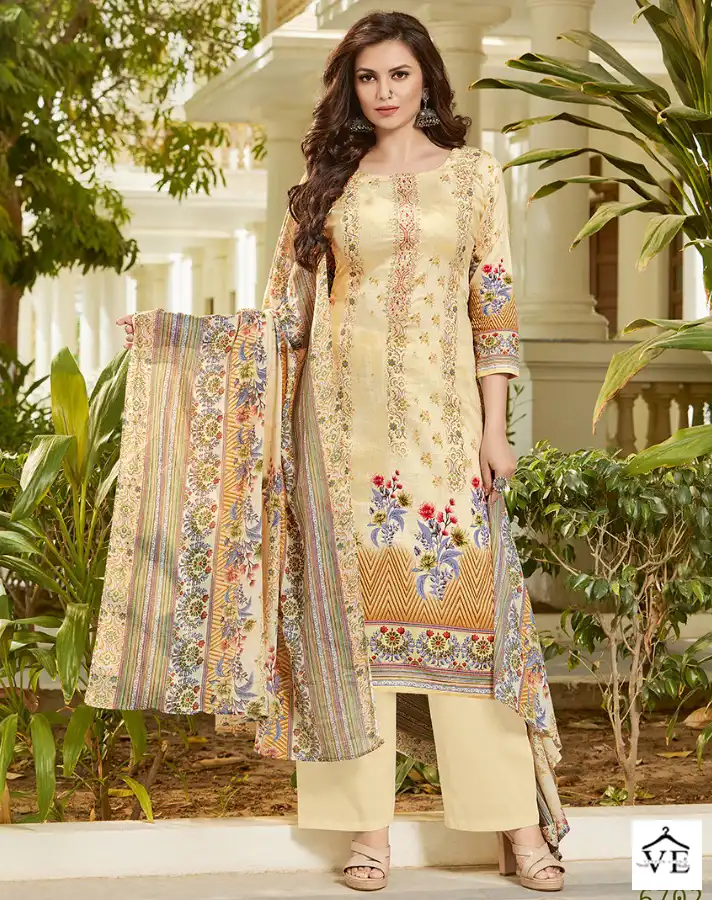Kalakriti Mysha Pure Cotton Wholesale Salwar Suit Catalog — Wholesale Salwar Suits, MPA wholesale from Surat — view 1