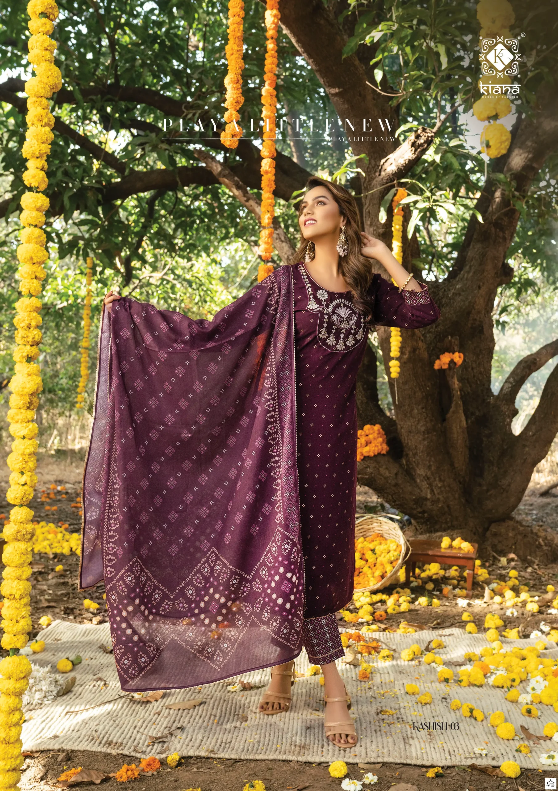 Kiana Kashish Pure Cotton Wholesale Readymade Suits Catalog — Wholesale Salwar Suits, MPA wholesale from Surat - Gallery Image 2