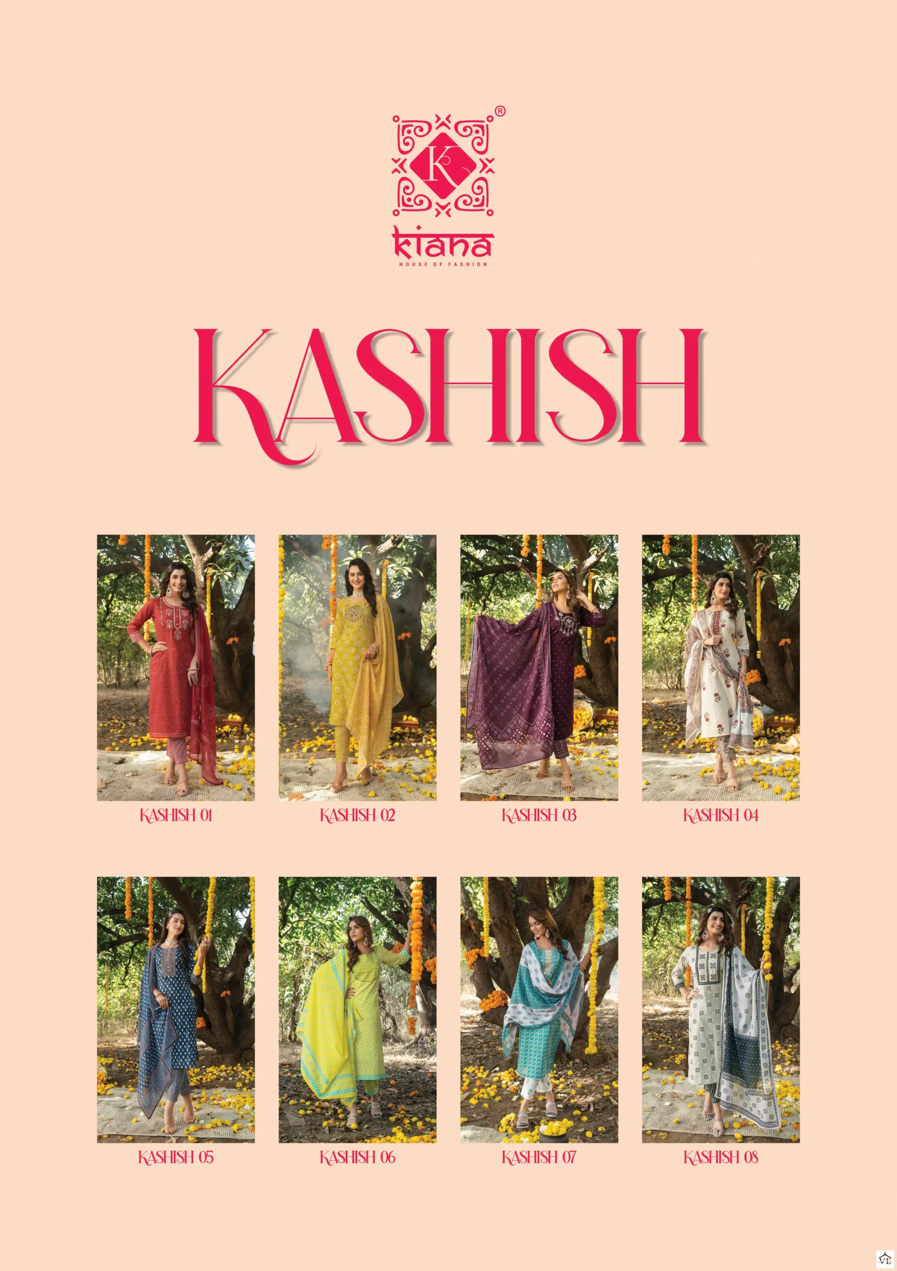 Kiana Kashish Pure Cotton Wholesale Readymade Suits Catalog — Wholesale Salwar Suits, MPA wholesale from Surat — view 5
